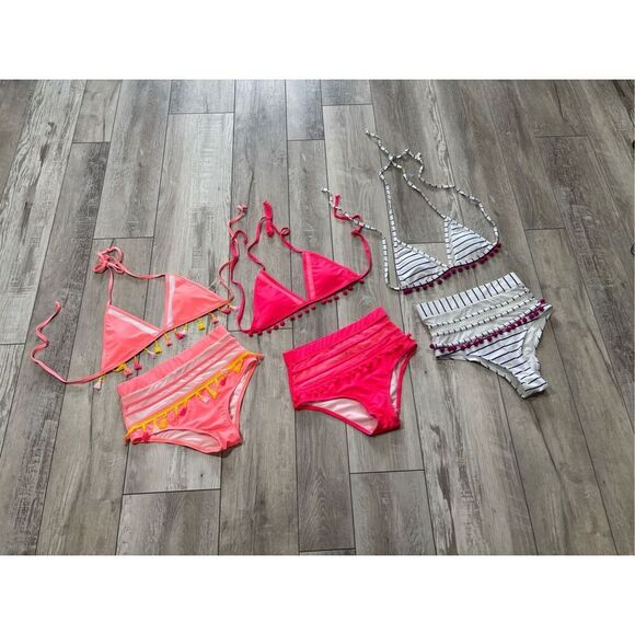 Bundle of three ladies bikini swimsuits size S - Picture 1 of 11